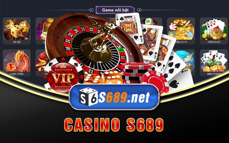 Sảnh casino trực tuyến  S689 sang trọng